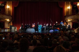 Stadttheater Fürth innen vor Aufführungsbeginn